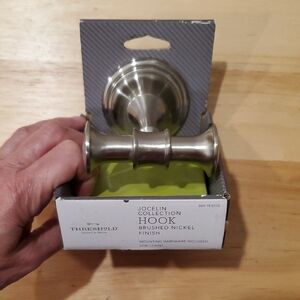 Threshold Brushed Nickel Hook